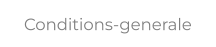 Conditions-generale
